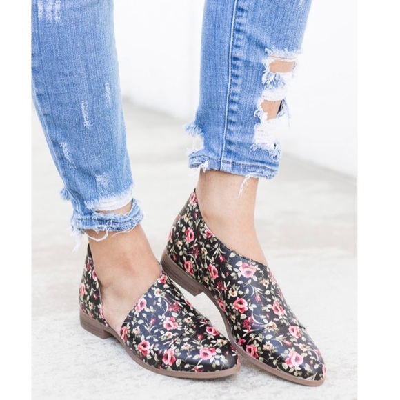 NEW SIZES Ladies open shank ballerina flats. Stone - Picture 7 of 7